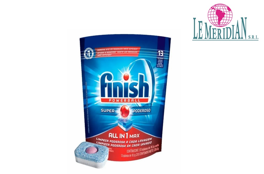 FINISH Detergente En Polvo Para Lavavajillas Recarga 1kg Finish